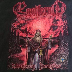 Ensiferum - Unsung Heroes T Shirt with Back Print